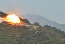 Aggression Warplane Wages Strike on Saada