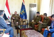 Interior Minister meets head of UN team to monitor Hodeidah ceasefire