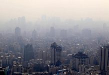 Air pollution levels in Tehran reach alarming levels
