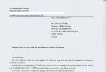 Letter to French government: Stop the war and the massacre of civilians in Yemen