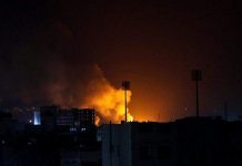 Saudi-led aggression launches 5 airstrikes on Sana’a