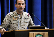 Video Footage: Saudi-led aggression coalition’s spokesman embroiled in a new scandal