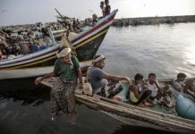 Yemeni fishermen abducted by Saudi-led aggression forces in Hajjah