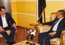 Transport Minister meets with UN Humanitarian Coordinator in Yemen