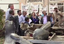 Military committee, UN adviser review performance of Mine Action Center