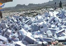 YSMO Destroyes Damaged Orange Drinks