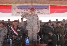 Islah First Military Region Holds A prade in Hadramout