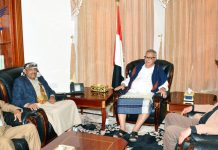 PM discusses developments in Hadramout, Mahra with their governors