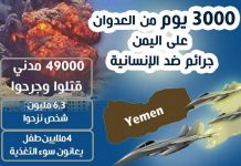 Human Rights Ministry : More than 49 thousand civilians Killed and Injured in 3,000 days of the Aggression