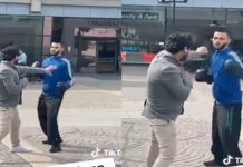 Activists post video of man being punched after burning Qur’an in Sweden