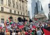 Protests in Britain & France in Support of Palestine