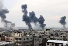 Several Palestinian citizens killed in Zionist airstrikes, artillery attacks on various areas of Gaza Strip