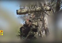 Hezbollah hits 11 Zionist military positions