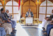 President Al-Mashat meets with sheikhs of Marib