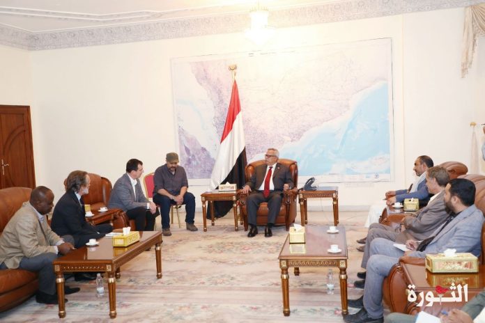Caretaker PM recives UN UnderSecretaryGeneral for Safety and Security
