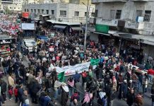 Thousands of Jordanians demonstrate against Zionist aggression on Gaza
