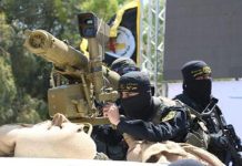 Al-Quds Brigades bomb gathering of Zionist soldiers with ‘107 missile’