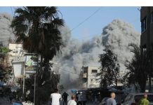 Dozens of Palestinians, martyred in enemy bombing on Nuseirat