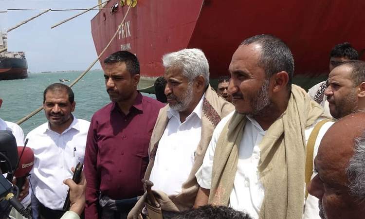 Transport Minster: Hodeidah Port Resumes Receiving Goods, Vessels Unloading Their Cargo Smoothly