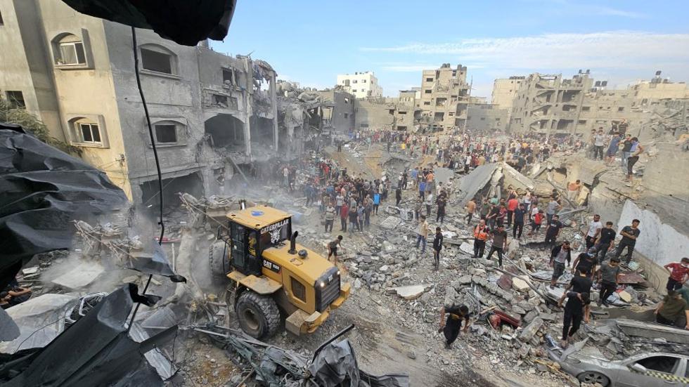 Several Palestinian Civilians Killed In Israeli Airstrikes Across Gaza Strip