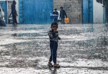 UNICEF Spokesperson: “Rain Makes Gaza children face extremely difficult conditions”