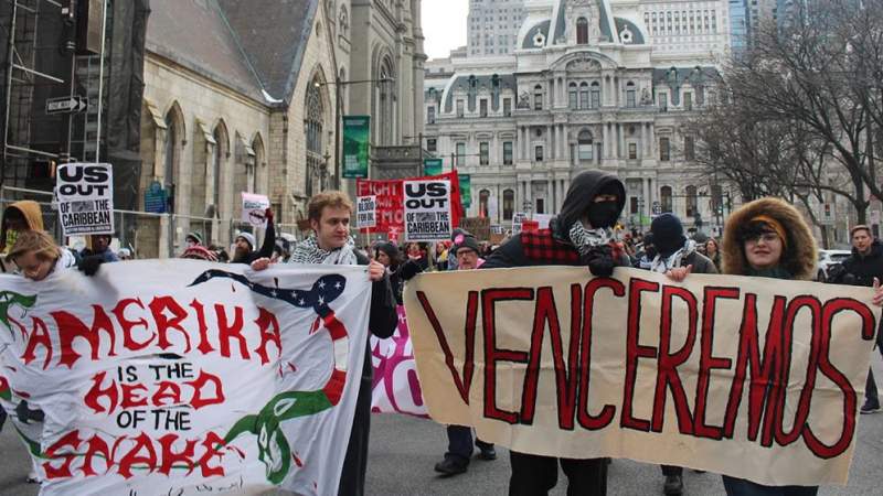 Protests Erupt Across US Over Military Aggression Against Venezuela, Kidnapping of Maduro