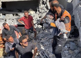 Gaza: 12 Palestinians, including 4 children, killed since dawn