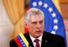 Cuban President Praises African Leaders’ Condemnation of US Embargo