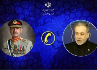 Araghchi Discusses Israeli Violation of Ceasefire in Iran and Lebanon with Pakistani Army Chief