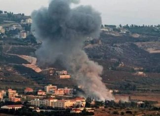 Israeli warplanes launch intensive airstrikes across southern, eastern Lebanon