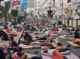 Occupied Aden residents sleep on streets as blackouts, summer heat spark widespread protests