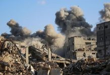 Israeli enemy forces continue their aggression on Gaza amid shelling, large-scale destruction