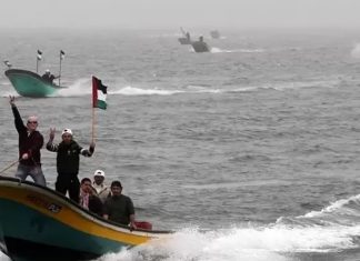 Israeli occupation navy detains nine fishermen in Gaza