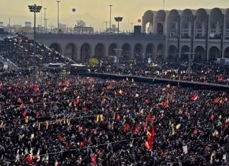 End of public farewell ceremony for Islamic Revolution Leader in Tehran