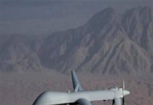 The Iranian Islamic Revolutionary Guard Corps (IRGC) Aerospace Force shot down a US MQ-1 drone over the Strait of Hormuz on Monday evening. Iran’s Mehr news agency reported that “brave defenders downed an MQ-1 drone in the Strait of Hormuz.” The report said the US drone was brought down “minutes ago by advanced air defense systems operated by the IRGC and integrated into the country’s air defense network.”