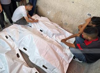 Eight Palestinians killed in Israeli airstrike on Nuseirat camp in central Gaza