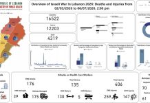 Lebanese Health Ministry: Four Martyrs in Israeli Airstrike on Nabatieh al-Fawqa