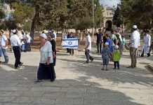 Dozens of settlers desecrate Aqsa Mosque