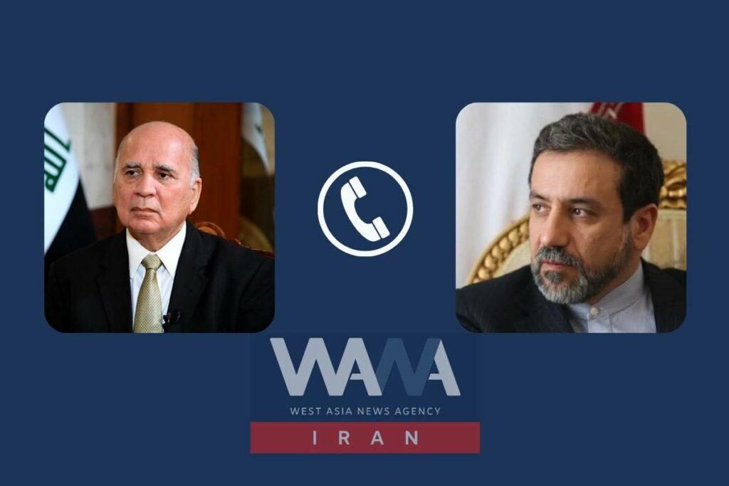 Araghchi and Fuad Hussein Discuss Regional Developments and Strengthening Bilateral Cooperation in Phone Call