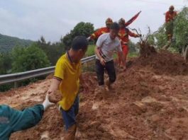 Mudslide in China’s Jiangxi province leaves one dead, 11 missing
