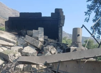 Saudi enemy’s airstrikes destroy water well in Taiz